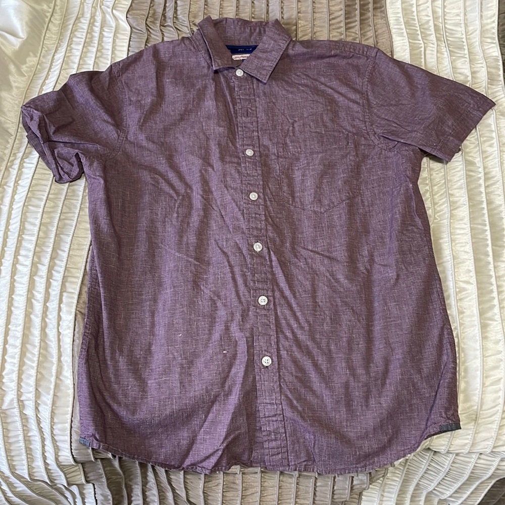 Apt 9 button short sleeve.